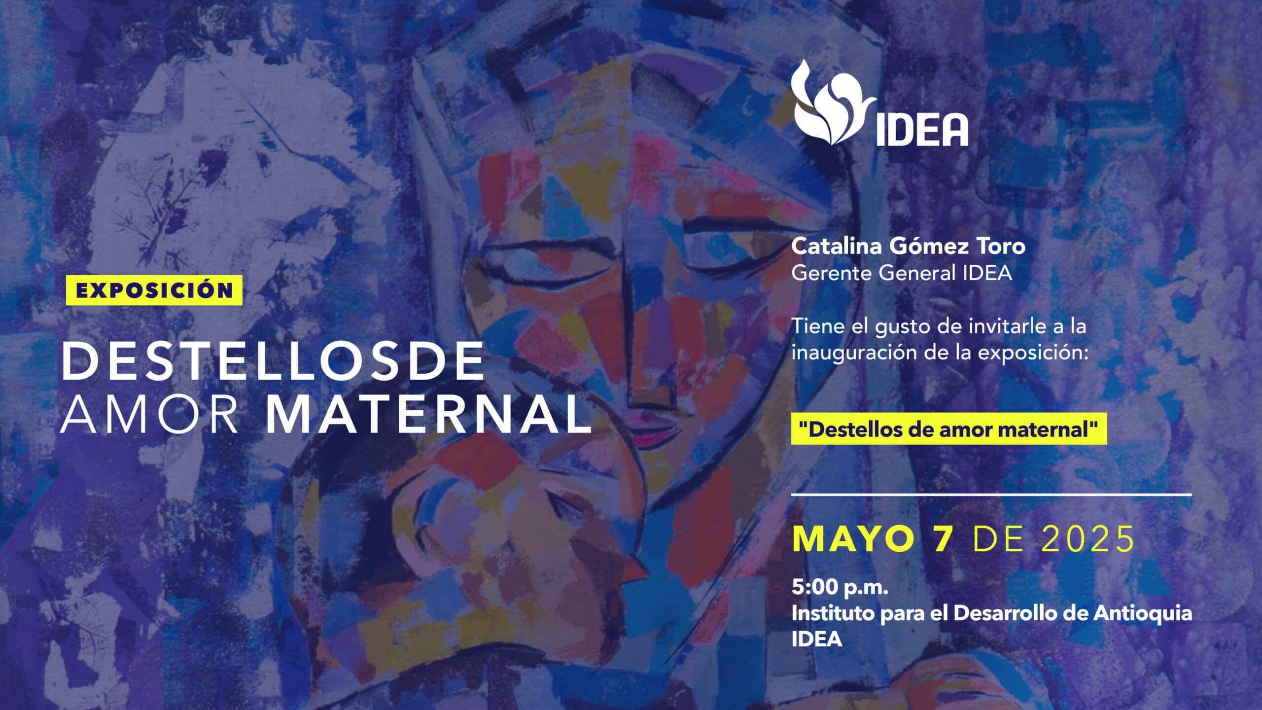 Banner destellos de amor maternal