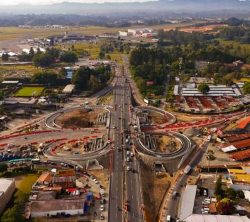 Intercambio vial aeropuerto