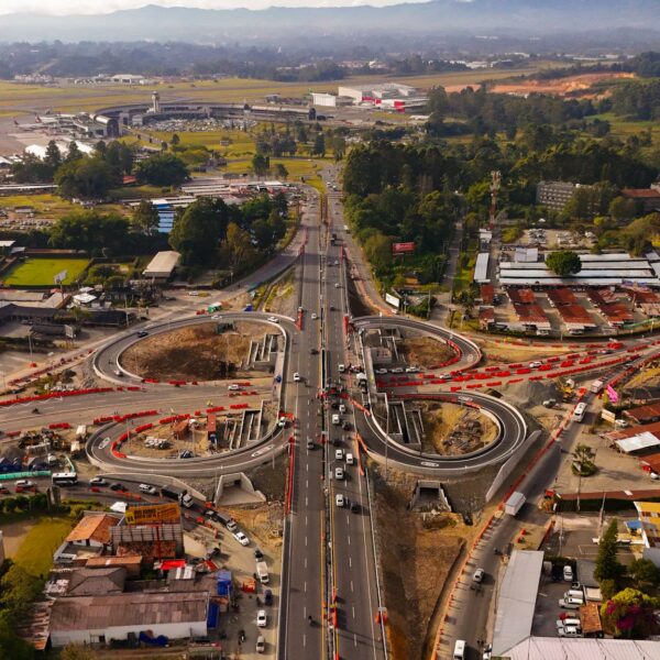 Intercambio vial aeropuerto