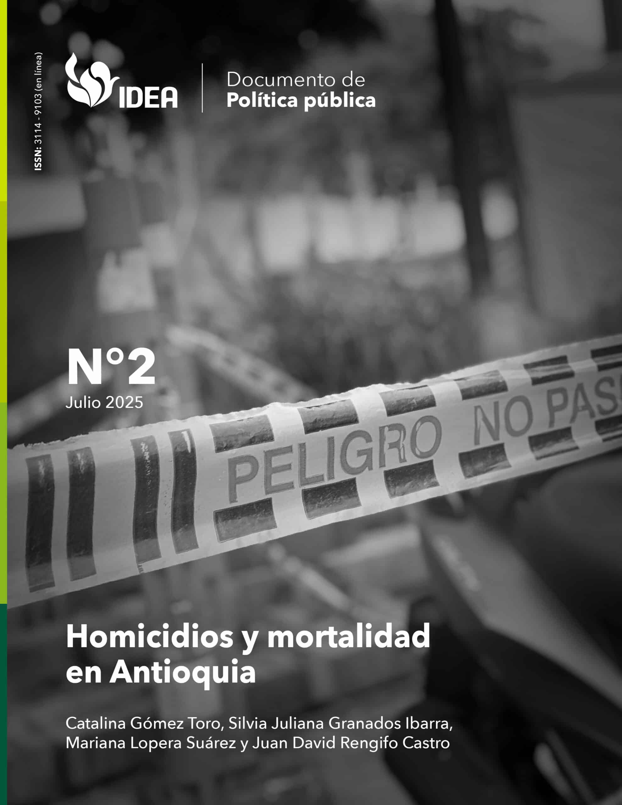 Documento política pública N2 Homicidios en Antioquia
