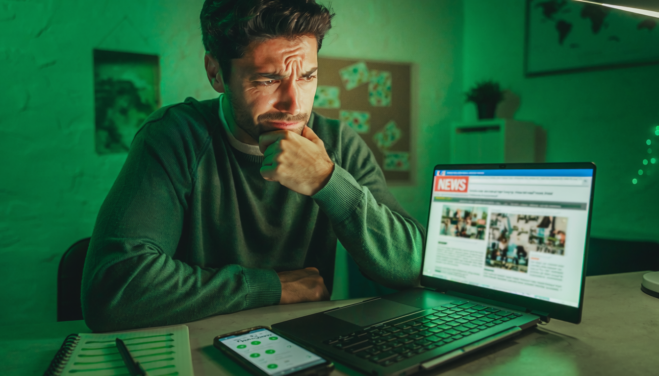 Aprende a detectar noticias falsas en internet Imagen Generada con Inteligencia Artificial